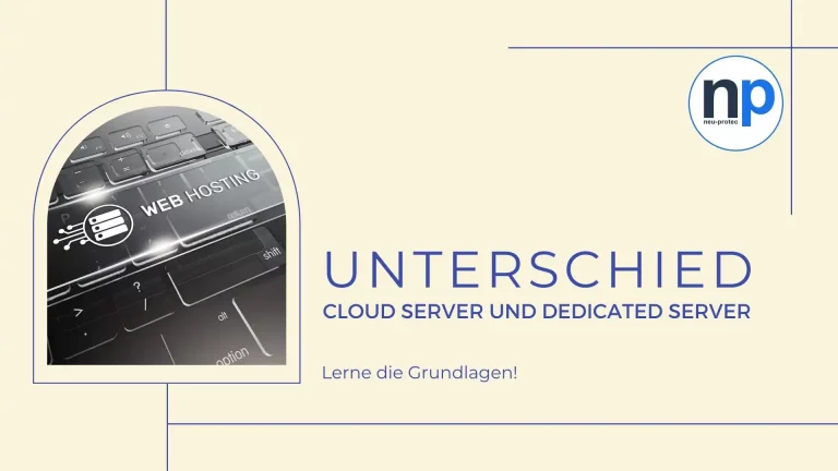 Cloud Server und Dedicated Server
