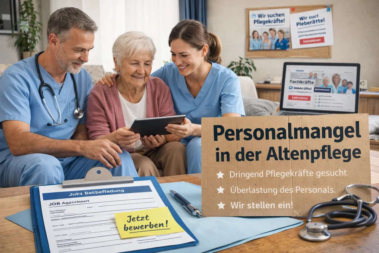 Personalmangel in der Altenpflege erkennen