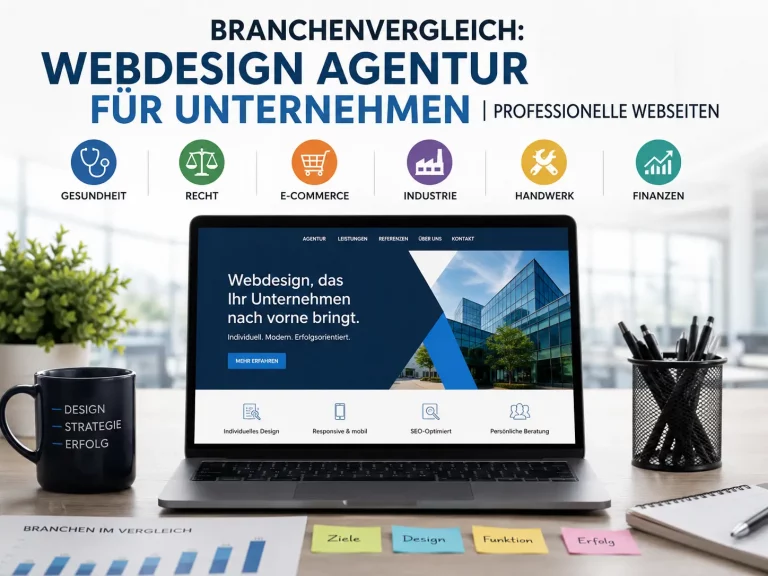Webdesign Agentur Unternehmen - Professionelle Webseiten