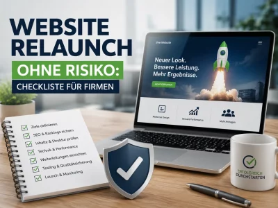 Website Relaunch ohne Risiko- Checkliste für Firmen