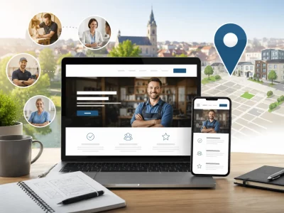 Webdesign für lokale Dienstleister – so gewinnen Sie Kunden vor Ort