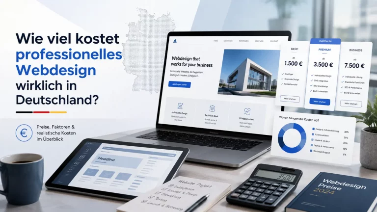 Professionelle Website Kosten Deutschland